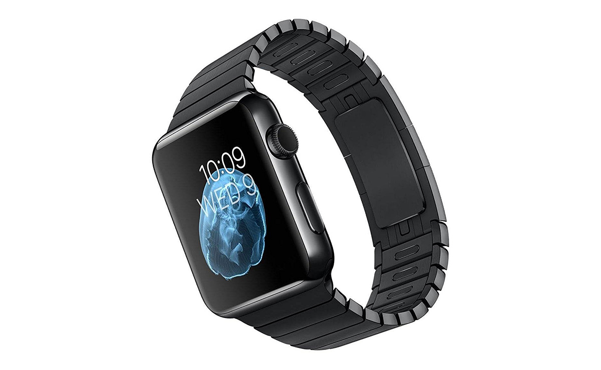 Apple Watch 42 mm mit Gliederarmband