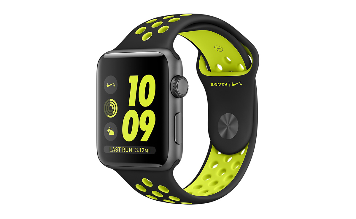 Apple Watch Series 2 Nike+ mit Kunststoff-Armband